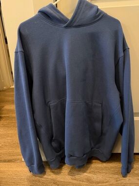 lululemon Blue Steady State Pullover Sweatshirt Hoodie XL
